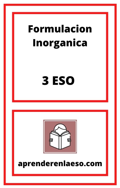 Formulacion Inorganica 3 Eso